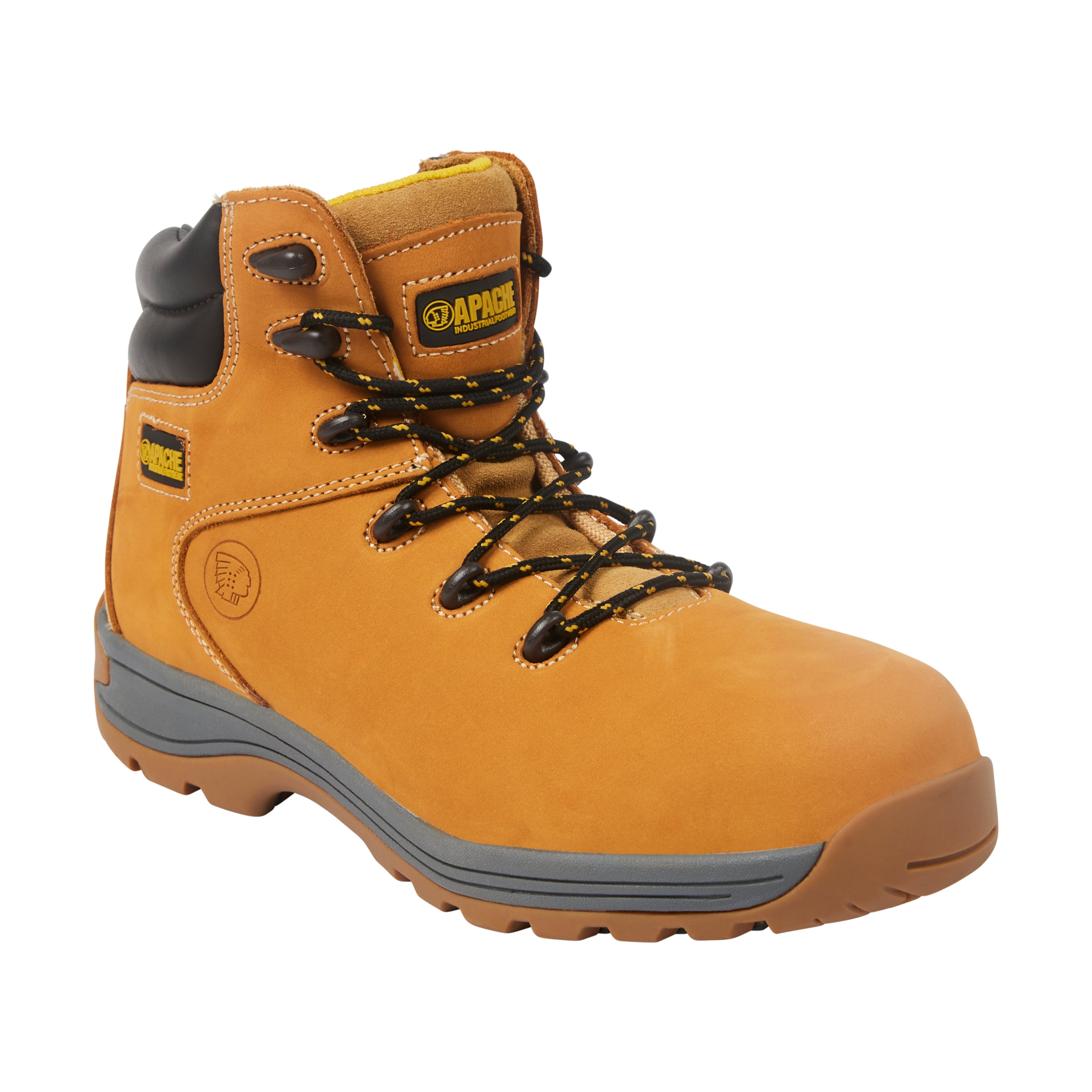 Gefütterte & atmungsaktiver Winter Sicherheitsstiefel Schwarz Gefütterte & atmungsaktiver Winter Sicherheitsstiefel Schwarz