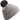BB450 Heather Grey/Black Front