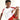 JC003B Arctic White/Fire Red Model