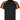 JC043 Jet Black/Electric Orange Front