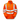 PULSAR® Orange Interactive Hi Vis Fleece Jacket - Recycled Content