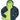 RS233B Navy/Lime Green Detail