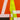 RS506 Fluorescent Yellow/Orange/Black Detail