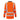 Supertouch Ladies Hi Vis Orange Jaya Birds Eye Polo