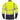 Supertouch Hi-Vis 2 Tone Yellow Long Sleeve Polo Shirt