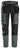 Snickers 6218 AllroundWork, Stretch Trousers Holster Pockets - Steel Grey/Black
