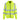 Supertouch Hi Vis Yellow Zipped Hooded Sweatshirt