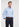 Russell Collection Long Sleeve Contrast Herringbone Shirt