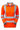 PULSAR® PROTECT Women's HV Orange LS Polo Shirt