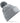BB443 Heather Grey/Black Front