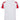 JC003 Arctic White/Fire Red Back