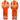 PULSAR® Hi Vis Orange Combat Coverall - PR339