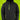 RS240 Black/Lime Green Front