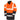 RS452 Fluorescent Orange/Black Front
