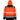 RS475 Fluorescent Orange/Black Back