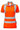 PULSAR® PROTECT Women's Hi Vis Orange Polo Shirt