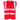 Supertouch Hi Vis Red Velcro Vest