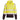 Supertouch Hi Vis Yellow 2 Tone Hooded Sweatshirt